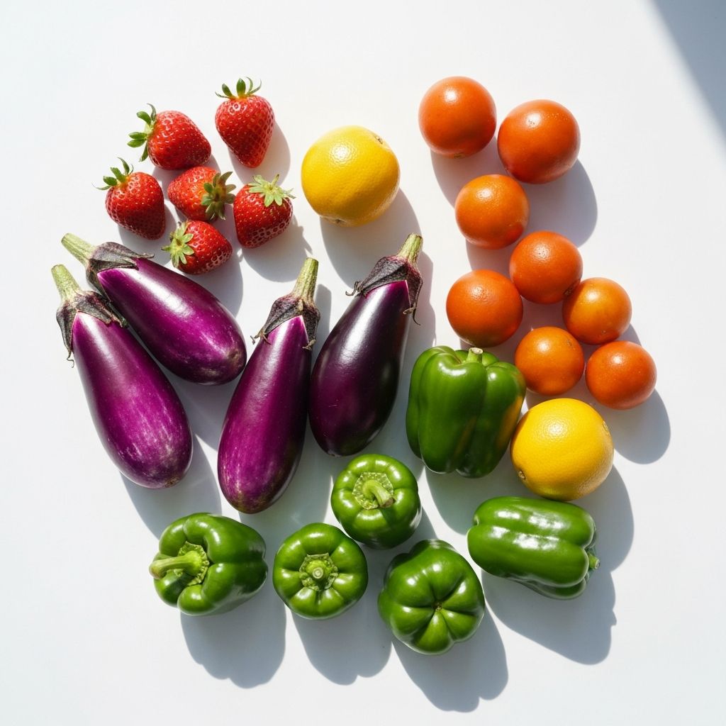 Friss zöldségek és gyümölcsök